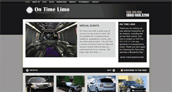 Desktop Screenshot of limosontime.com