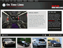 Tablet Screenshot of limosontime.com